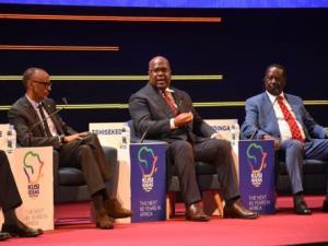 A Kigali, Félix Tshisekedi expose sa vision de gouvernance « basée sur l’homme »