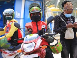 Are taxi motos ready for cashless payments?