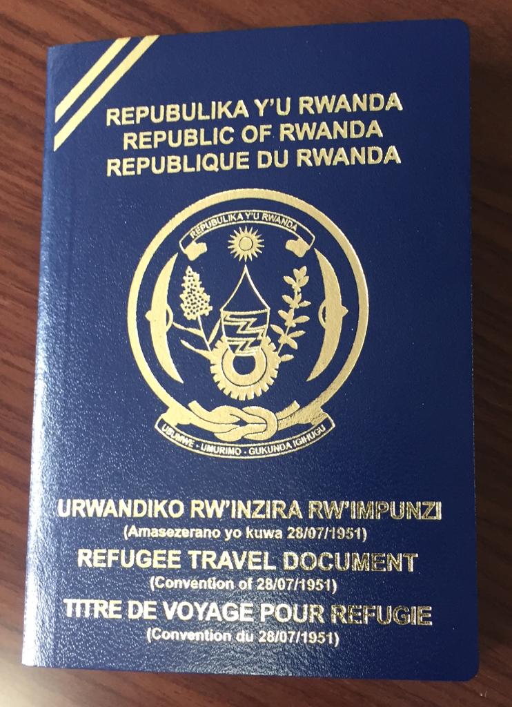 Parole Document Rwanda Kigali-Rwanda: Le nouveau Passport Biométrique pour Réfugiés, une clé ...